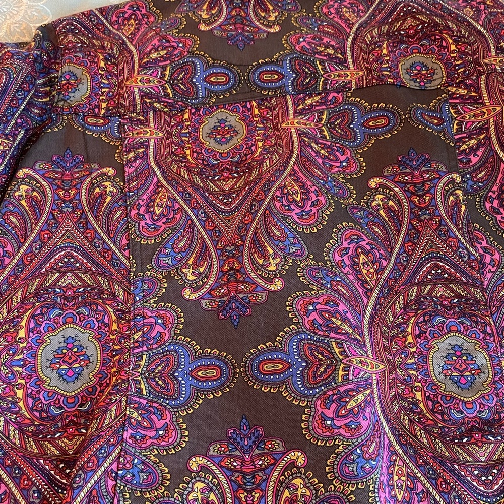 ANALOGY PAISLEY PATTERNED JACKET LARGE - Picture 6 of 13